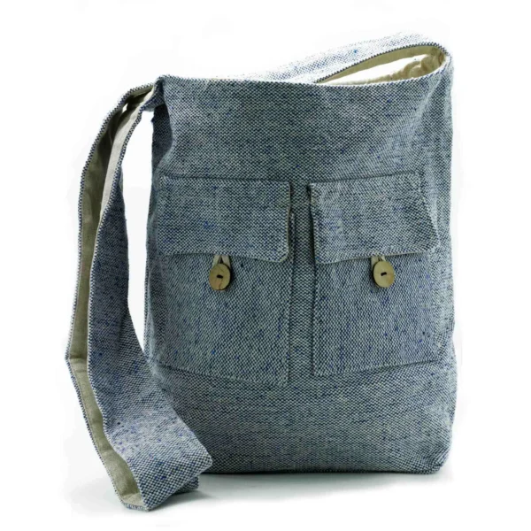 bG9jYWw6Ly9tZWRpYS8xUS82RC82MFIzMEMxRzZXUzM2RDFRL2FlMmEyOTcwLmpwZWc.webp Natural Tones Two Pocket Bags - Comp Denim - Large