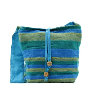 Nepal Sling Bag - Spring Meadows Green and Blue