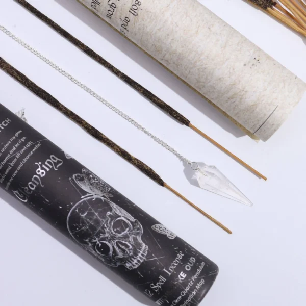 Incense with Crystal Pendulum