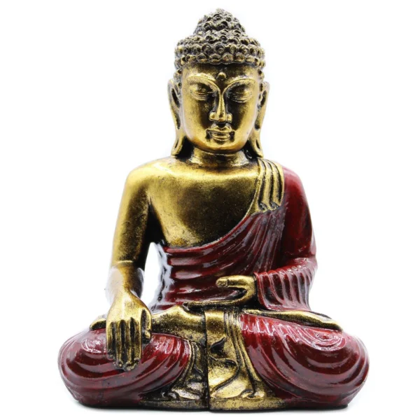 medium red budha