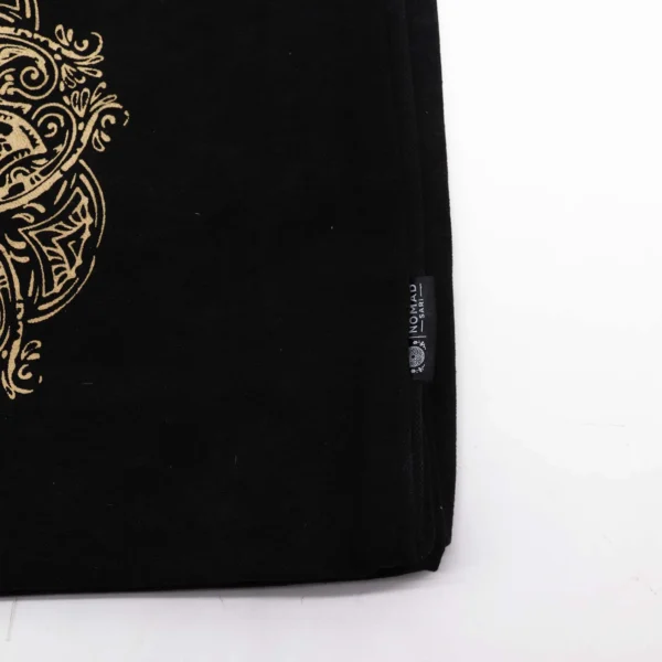 Oversized Tote Bag Chocolate Stonewash 14oz - Freedom Hamsa