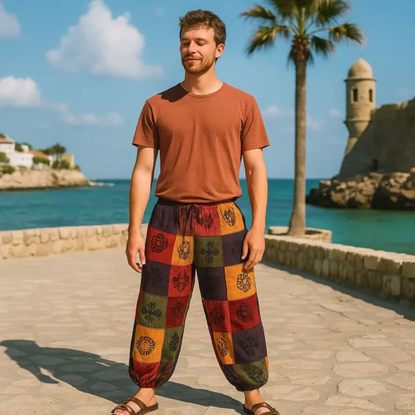 Nomad Sari Mushroom Pants L Comfortable and stylish leggings from funkystride