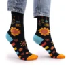 bG9jYWw6Ly9tZWRpYS8xUi9KRC82MFIzMEMxRzZSVjNKRDFSLzI2NGRiNGEwLmpwZWc.webp Hop Hare Bamboo Socks S/M - Mandala Flowers