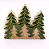 Lost in the Forrest - Three Trees 3D Wooden Christmas Decoration - 20x23cm
