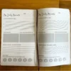 Blue Gratitude Journal with Silver Lining - 120 pages - I am Thankful For