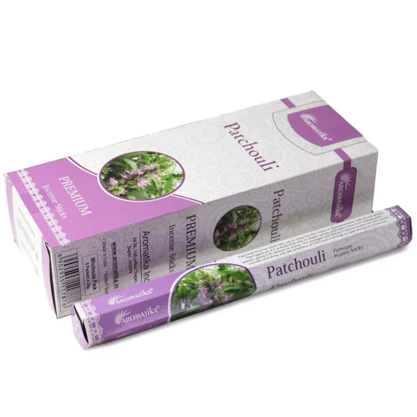 bG9jYWw6Ly9tZWRpYS8xUy84RS82MFIzMEMxSDc0Vks4RTFTLzE2ZWMxYjRkLmpwZWc.webp Aromatika Charcoal Free Hex Incense Sticks - Patchouli