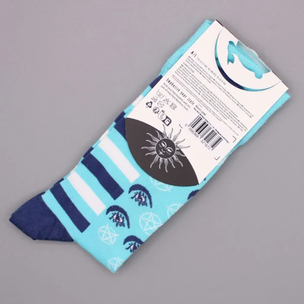 bG9jYWw6Ly9tZWRpYS8xUy8wQy82MFIzMEMxRzZSVkswQzFTLzRkYzk5Mjc3LmpwZWc.webp Hop Hare Bamboo Socks S/M - Pentagram and Evil Eye