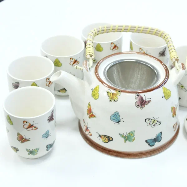Colourful Home decor trends - Butterfly tea set Colourful Home decor trends - Butterfly tea set