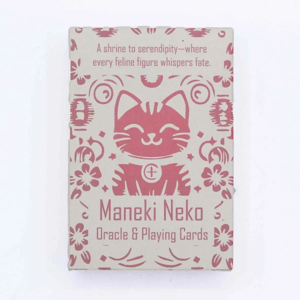 Fortune Cats Playing and Oracle Cards- Maneki Neko Deck