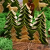 Lost in the Forrest - Three Trees 3D Wooden Christmas Decoration - 20x23cm