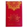 bG9jYWw6Ly9tZWRpYS9IRy84RC82MFIzMEMxSjY0U0s4REhHLzgwMzcyZTYwLmpwZw.webp Red Wellness Journal - 120 pages - Golden Mandala and Lotus