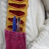 Ethnic Sling Bag - Purple - Spiral