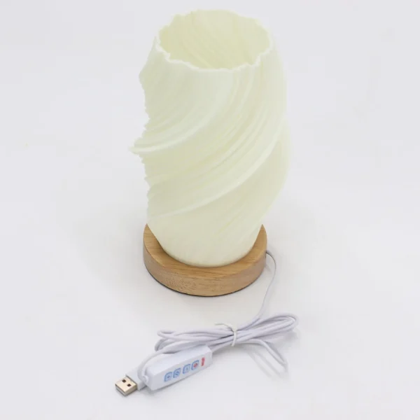 New Wave Lamp - USB - 3 settings - Cloud Twisted