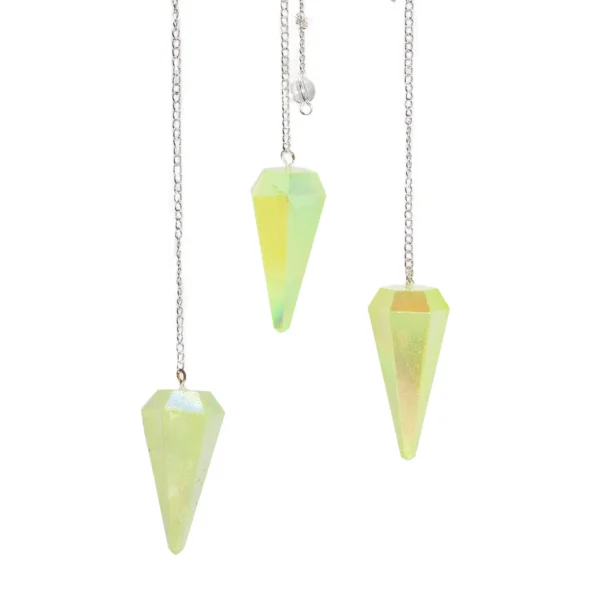 Pale Green Crystal Pendant