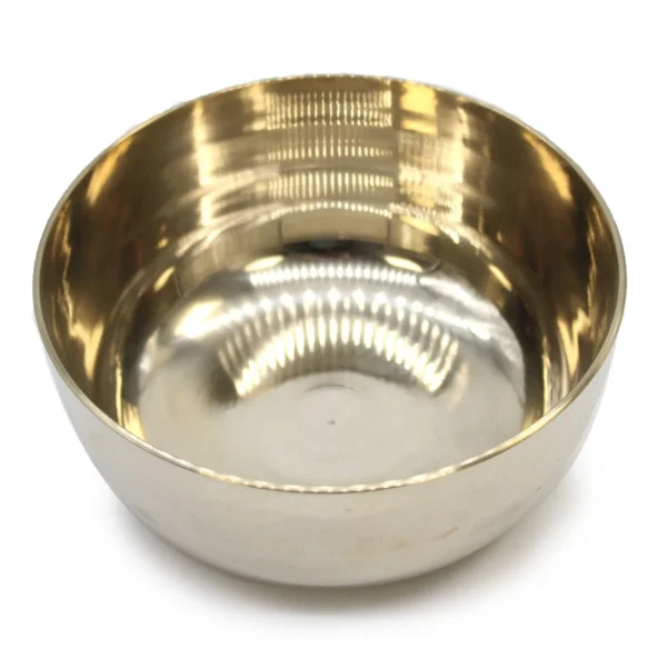 bG9jYWw6Ly9tZWRpYS9ISi9KQy82MFIzMEMxRzY4UjNKQ0hKLzU4ZDk2NjkxLmpwZWc.webp Large Brass Sing Bowl - 17cm