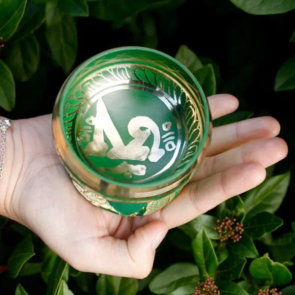bG9jYWw6Ly9tZWRpYS9ISy82RC82MFIzMEMxRzZNVDM2REhLL2UxMzMxNzQxLmpwZWc.webp Mini Singing Bowl Gift Set - Green