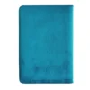 Light Blue Velvet Notebook - 80 pages - Embrace The Journey