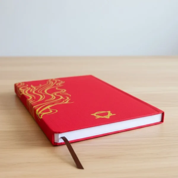 bG9jYWw6Ly9tZWRpYS9ISy84RC82MFIzMEMxSjY0U0s4REhLLzhhNTc5ZmEyLmpwZw.webp Red Wellness Journal - 120 pages - Golden Mandala and Lotus