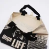 bG9jYWw6Ly9tZWRpYS9ISy9FRC82MFIzMEMxSDc0VzNFREhLL2FlNmNkZjEwLmpwZWc.webp Iconic Classic Tote Bag - It's a Dogs Life - White 10oz