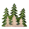Lost in the Forrest - Three Trees 3D Wooden Christmas Decoration - 20x23cm