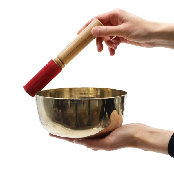 bG9jYWw6Ly9tZWRpYS9ISy9KQy82MFIzMEMxRzY4UjNKQ0hLLzgzZWM1NGE3LmpwZWc.webp Large Brass Sing Bowl - 17cm