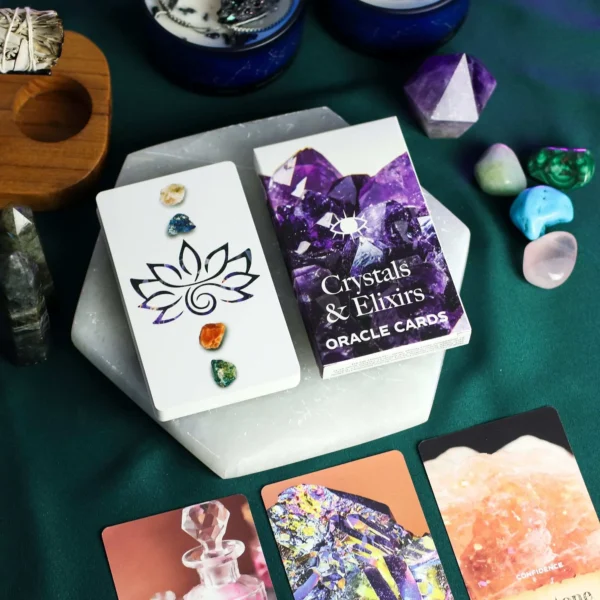 Crystals and Elixirs Oracle Cards – Healing Energy Deck
