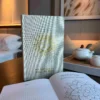 Ivory Gratitude Journal with Gold Lining - 120 pages - My Days are Full of Sun