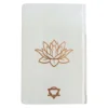White Wellness Journal - 120 pages - Rose Gold Tree of Life