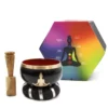 bG9jYWw6Ly9tZWRpYS9IUC8yRC82MFIzMEMxRzZSVksyREhQLzk5YmE4NzRiLmpwZWc.webp Buddha Singing Bowl Set- Black/Orange 10.7cm