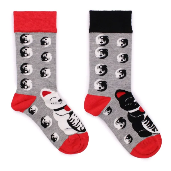 bG9jYWw6Ly9tZWRpYS9IUC9KQy82MFIzMEMxRzZSVjNKQ0hQL2Y4MmJmMzZkLmpwZWc.webp Hop Hare Bamboo Socks S/M - Lucky Cats