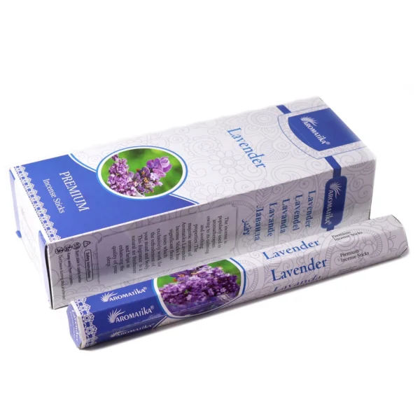 bG9jYWw6Ly9tZWRpYS9IUS84RC82MFIzMEMxSDc0Vks4REhRL2ZhYTFmYjk3LmpwZWc.webp Aromatika Charcoal Free Hex Incense Sticks - Lavender