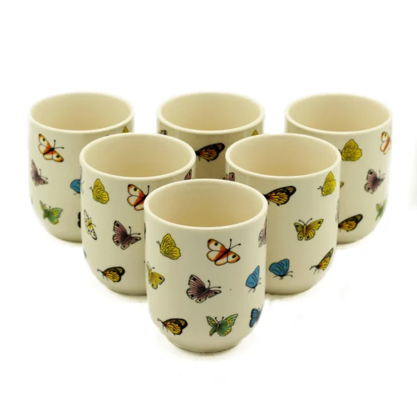 Herbal Tea Gift Set Butterfly Herbal Tea Cup Set