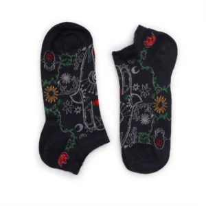 S/M Hop Hare Bamboo Socks Low (3.5-6.5) - Hamsa