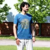 bG9jYWw6Ly9tZWRpYS9TRy9FQy82MFIzMEMxSDc0VEtFQ1NHLzdkZjdjMGUyLmpwZWc.webp Medium Stone Washed T-Shirt - Hamsa - Blue