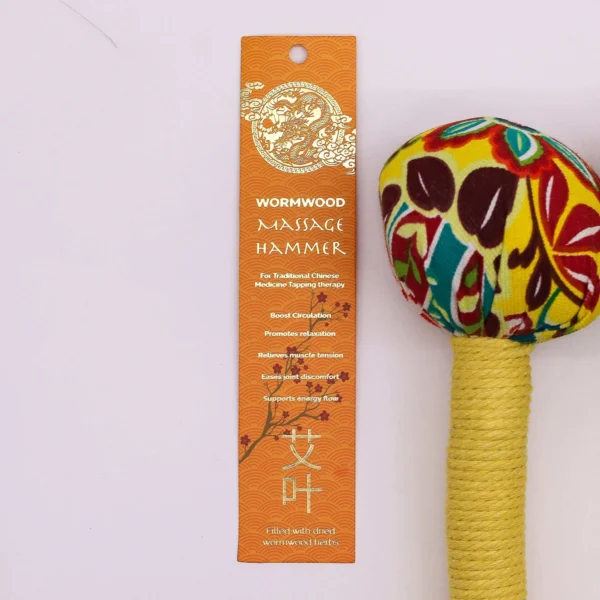 bG9jYWw6Ly9tZWRpYS9TSC80RC82MFIzMEMxSjY0Uks0RFNILzY2N2E4NWM1LmpwZw.webp Wormwood Massage Hammer - Lemon