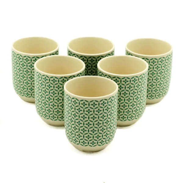 bG9jYWw6Ly9tZWRpYS9TSC9DRC82MFIzMEMxRzZXUktDRFNIL2RiZGFiOGZjLmpwZWc.webp Herbal Tea Cups - Green Mosiac
