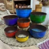 Large Chakra Singing Bowl Set - 7 Bowls of various sizes and tones to match the Chakra
