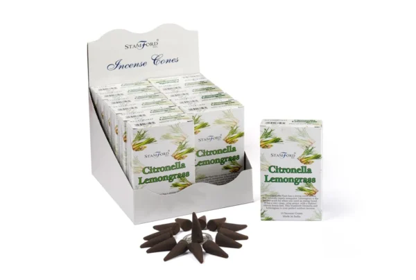 Citronella and Lemongrass Incense Cones