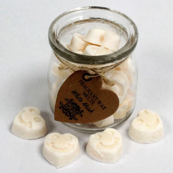 bG9jYWw6Ly9tZWRpYS9TSi8wRC82MFIzMEMxRzZHV0swRFNKLzk5NjMzNGM5LmpwZWc.webp Soy wax Melts Jar - White Musk
