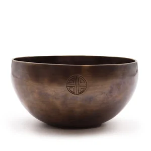 Large Indian Moon Phase Singing Bowl - (approx 850g) - 17cm
