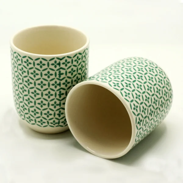 bG9jYWw6Ly9tZWRpYS9TSi9DRC82MFIzMEMxRzZXUktDRFNKLzljNmU4YTE0LmpwZWc.webp Herbal Tea Cups - Green Mosiac