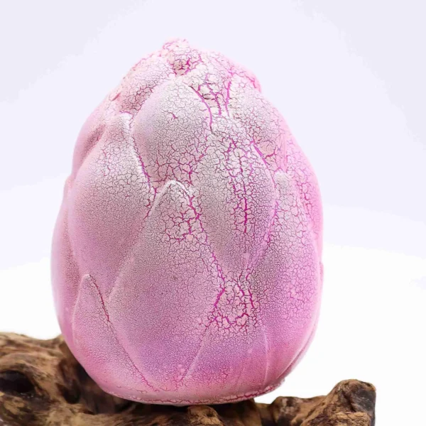 DriftGlow Lamp Crackle Lotus Flower Shade - Purple