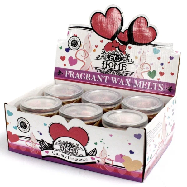 box of wax melt jars