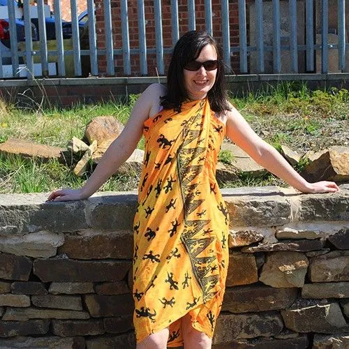 Funky Beauty in yellow