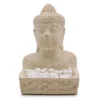 Buddha Fengshui Incense Holder Bundle Pack (cream) with 3 sets of Incense Sticks