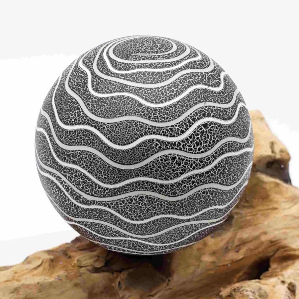 DriftGlow Lamp Grey Luna Shade