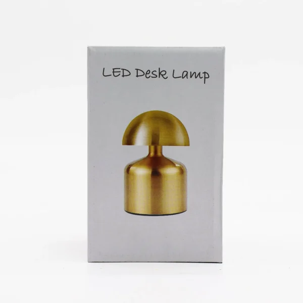 Touch Lamp - Flat Mushroom Bronze- USB (C) - Rechargable  (400 Watt)