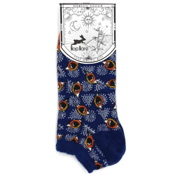 M/L Hop Hare Bamboo Socks Low (7.5-11.5) - Egyptian Pyramids