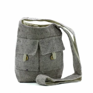 Natural Tones Two Pocket Bag: Soft Lavender Whimsy
