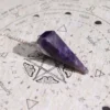 Incense with Amethyst Crystal Pendulum